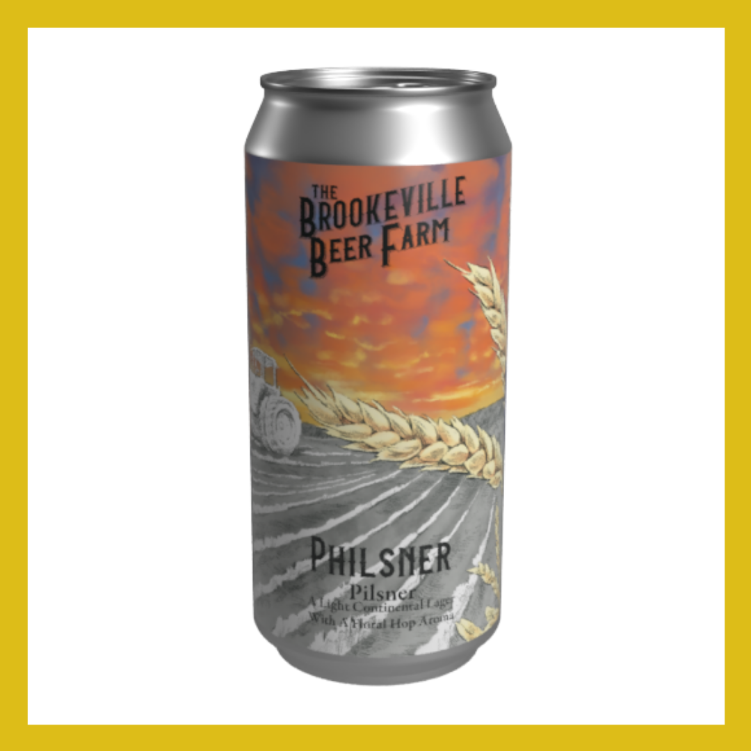 Philsner (Pilsner) 4 Pack Brookeville Beer Farm
